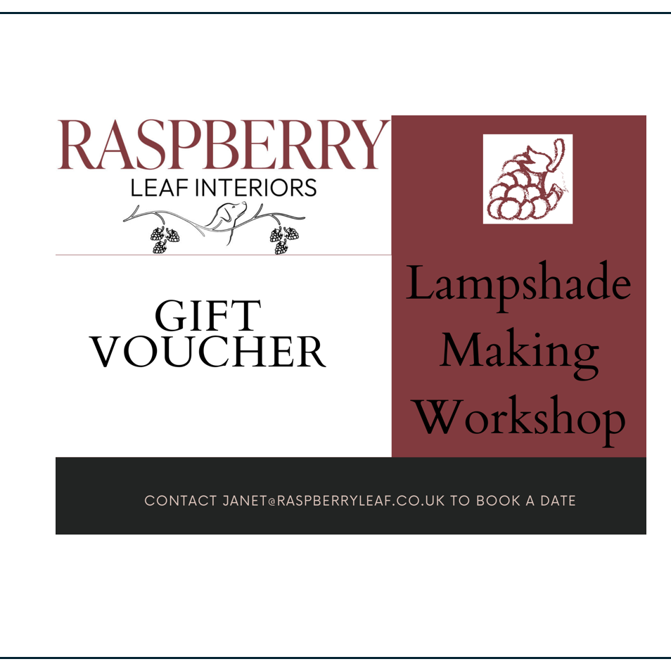 Lampshade  Making Workshop Gift Voucher