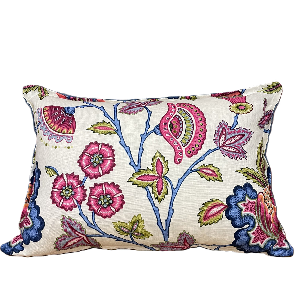 Raspberry Leaf Interiors Cushion ILIV Summer Hot Pink
