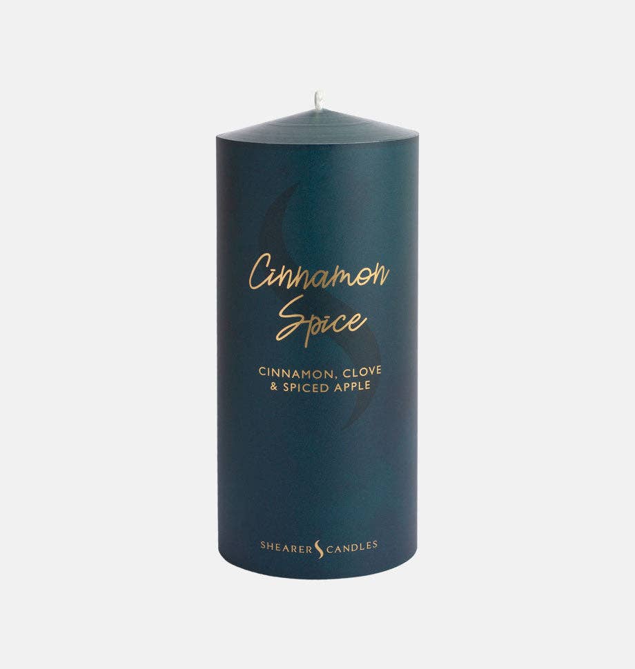 Shearer Candles Cinnamon Spice Pillar Candle